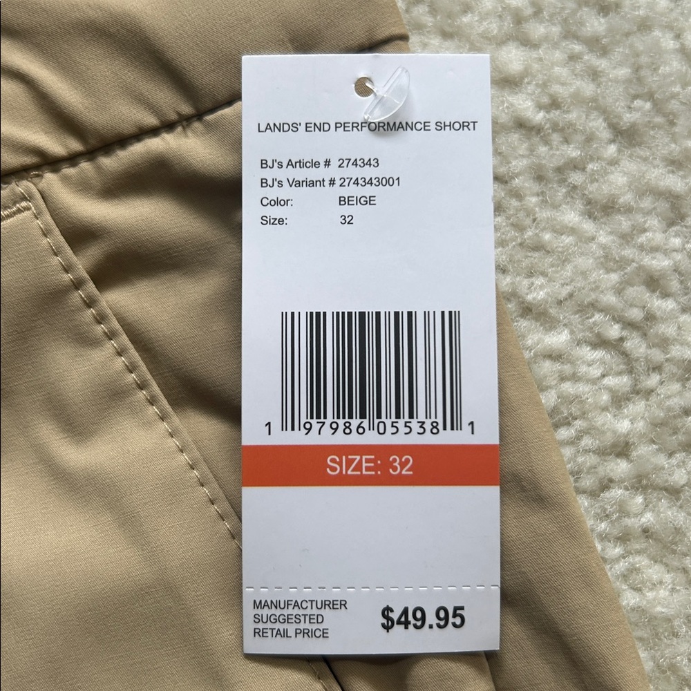 Men’s Lands' End Performance Shorts - Picture 4 of 13